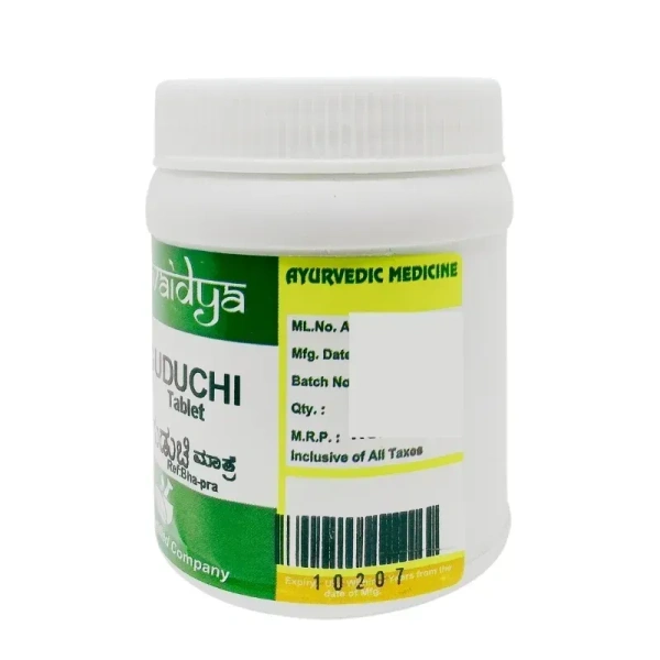 SADVAIDYASALA PRIVATE Guduchi Tablet - Sadvaidya - 100 Tablets