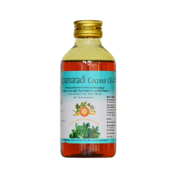 THE ARYA VAIDYA PHARMACY Nalpamaradi Coconut Oil - AVP - 200Ml