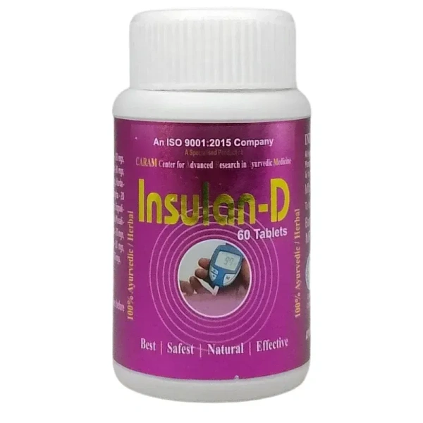 CARAM Insulan-D Tablet - Caram  - 60Tablet