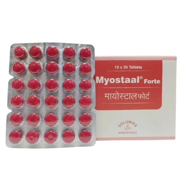 SOLUMIKS HERBACEUTICALS Myostal Forte Tablet - Solumik - 30 Tablets