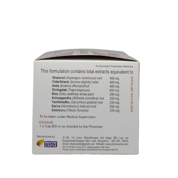 PHYTO CASTLE Nanonut Capsule - Phyto  - 100 Capsules