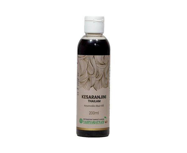 VAIDYARATHNAM Kesaranjini Tail - Vaidyaratnam - 200Ml