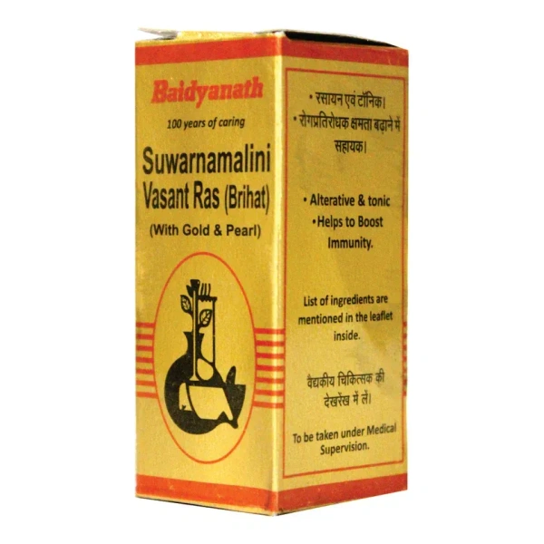 BAIDYANATH  Swarnamalini Vasant(Gold) - Baidyanath - 10Tablet