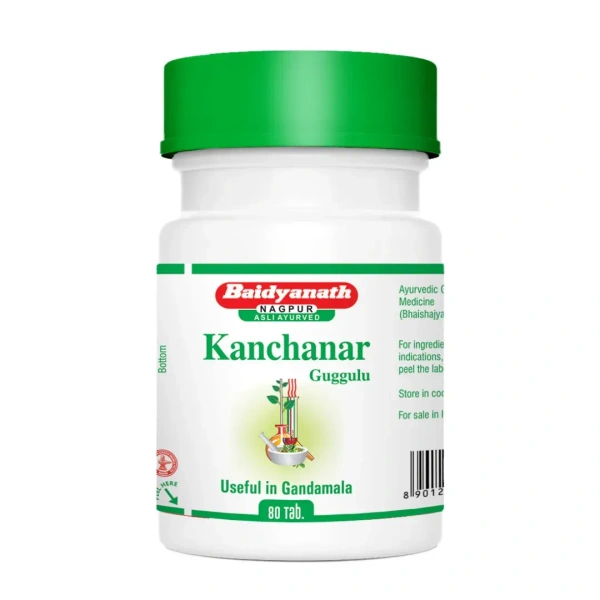 BAIDYANATH  Kanchanar Guggulu - Baidyanath - 80Tablet