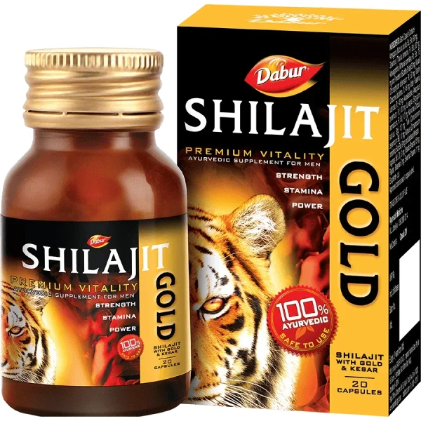 DABUR INDIA LIMITED Shilajit Cap(Gold) - Dabur  - 10Capsule