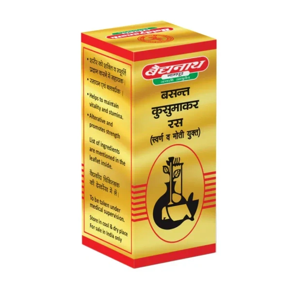 BAIDYANATH  Basant Kusmakar Ras(Gold) - Baidyanath - 30Tablet