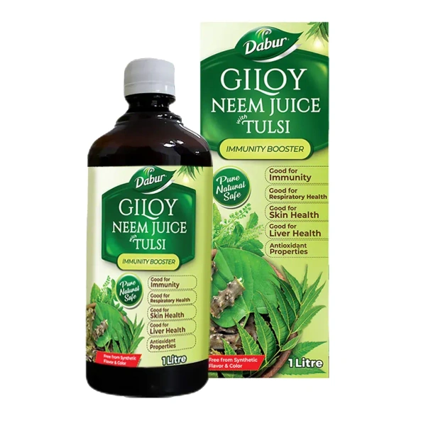 DABUR INDIA LIMITED Giloy Neem Juice With Tulsi - Dabur - 1L