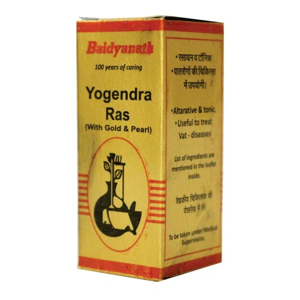 BAIDYANATH Yogendra Ras(Gold) 10Tab-Baidyanath - 10Tablet