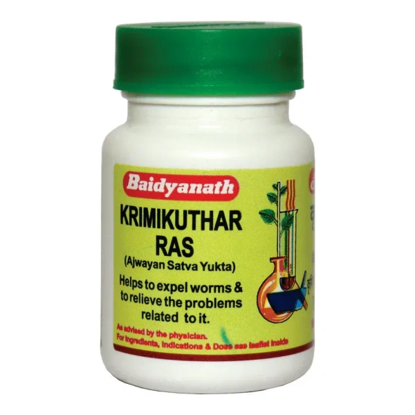 BAIDYANATH  Krimikuthar Ras - Baidyanath - 80Tablet