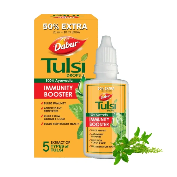 DABUR INDIA LIMITED Tulsi Drops - Dabur - 30Ml