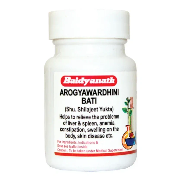 BAIDYANATH Arogyawardhini Bati - Baidyanath - 80Tablet