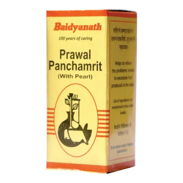 BAIDYANATH  Prawal Panchamrita Ras(Moti Yukt) - Baidyanath - 25Tablet