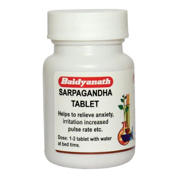 BAIDYANATH Sarpagandha Tablet - Baidyanath - 50Tablet