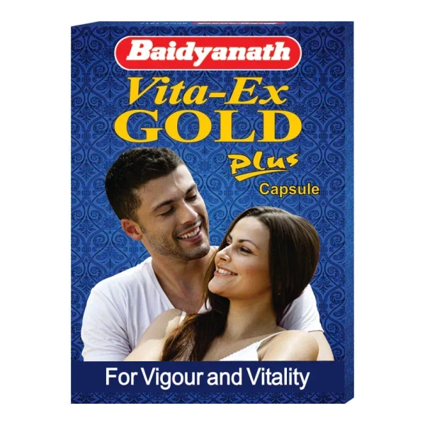 BAIDYANATH Vita Ex Gold Plus Capsule - Baidyanath - 10Capsule