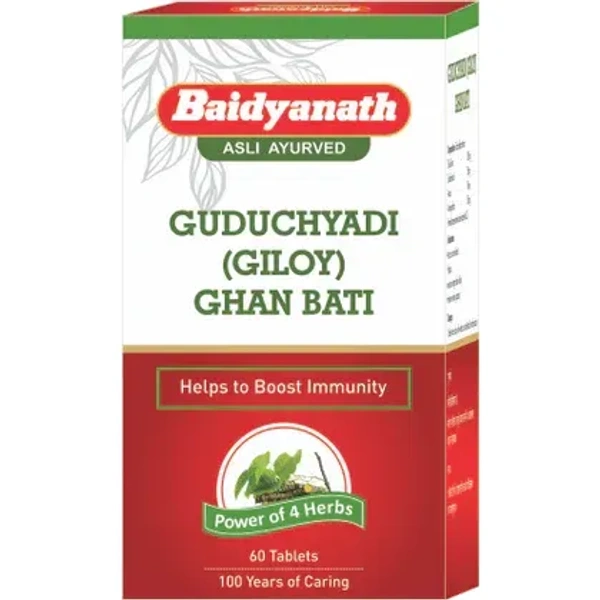 BAIDYANATH Guduchyadi Ghan Bati - Baidyanath - 60Tablet