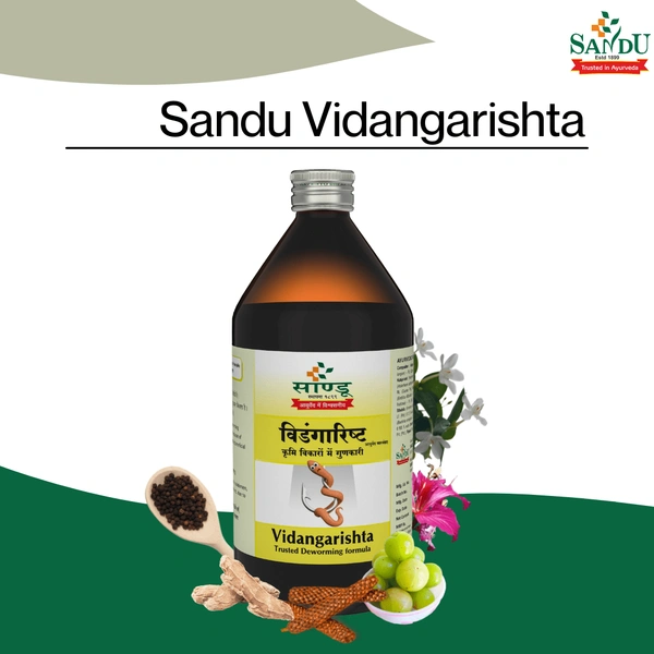SANDU BROTHERS Vidangarishta - Sandu  - 450Ml