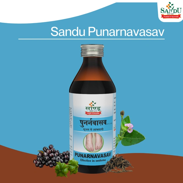 SANDU BROTHERS Punarnavasava - Sandu  - 450Ml