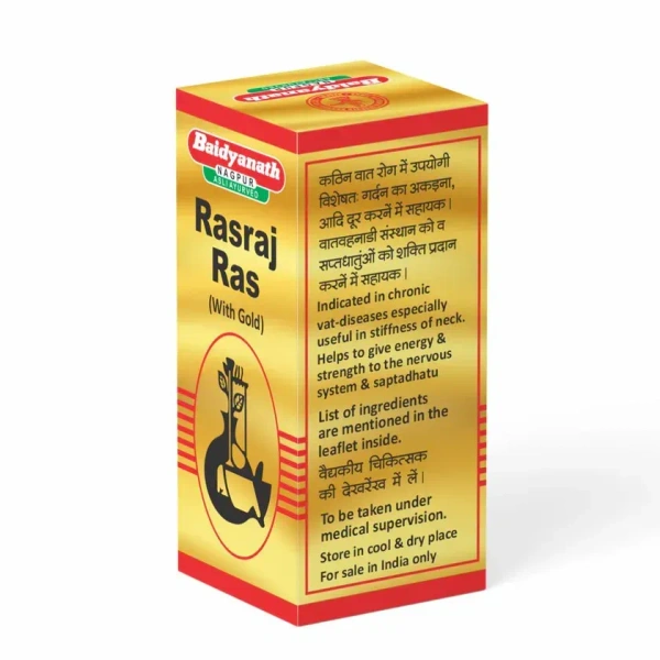 BAIDYANATH  Rasraj Ras(Gold) - Baidyanath - 10Tablet