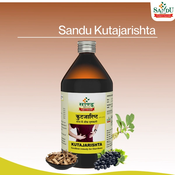 SANDU BROTHERS Kutajarishta - Sandu  - 450Ml