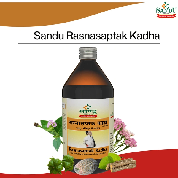 SANDU BROTHERS Rasnasaptak Kadha - Sandu  - 450Ml