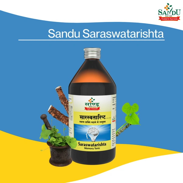 SANDU BROTHERS Saraswatarishta - Sandu  - 450Ml