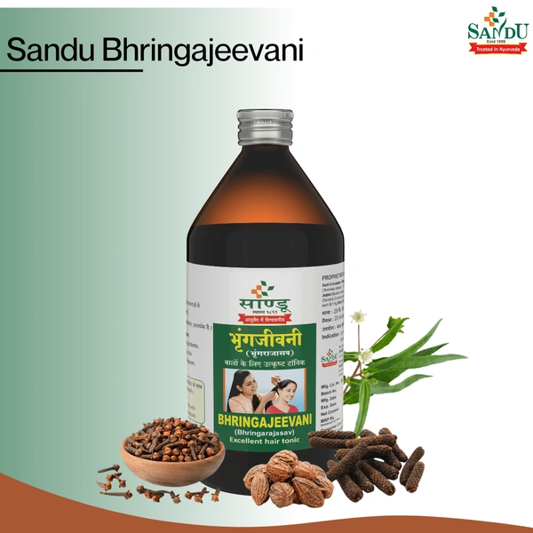 SANDU BROTHERS Bhringajeevani - Sandu  - 450Ml