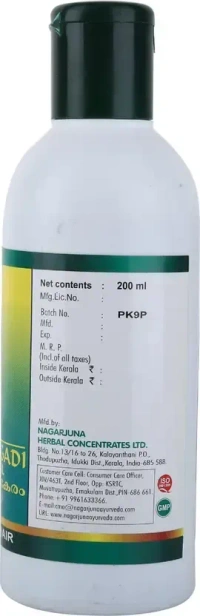 NAGARJUNA  Neelibringadi Tail - Nagarjuna - 200ml