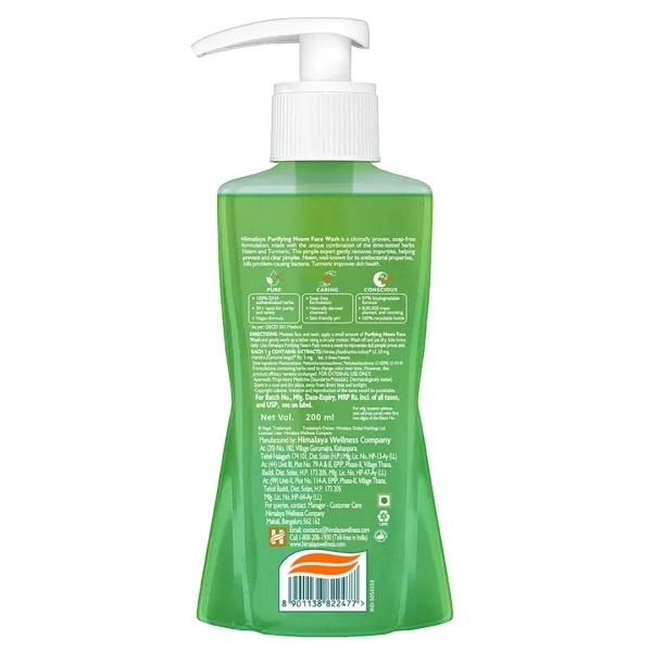 HIMALAYA DRUGS Purifying Neem Face Wash - Himalaya - 400Ml