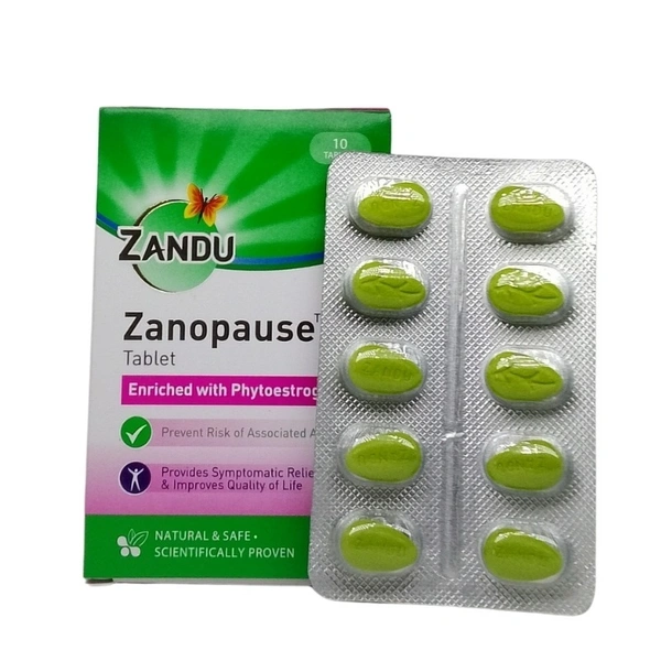 ZANDU  Zandu Zanopause Tablet - Zandu  - 10Tablet