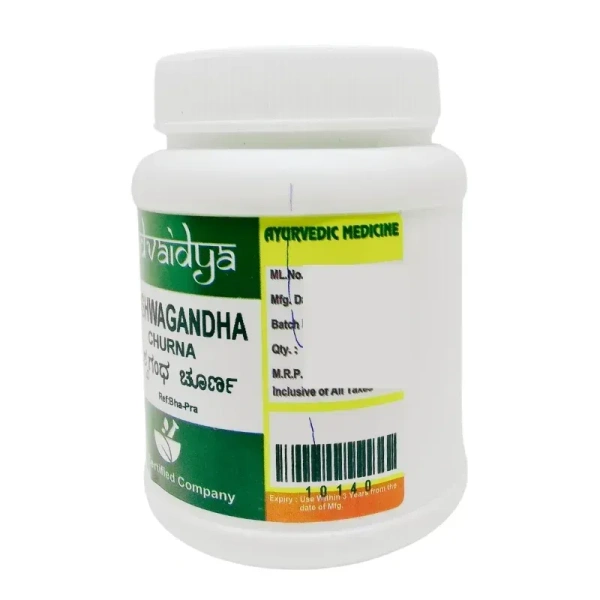 SADVAIDYASALA PRIVATE Ashwagandha Churna - Sadvaidya - 100gm