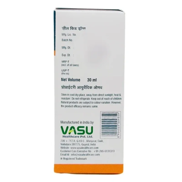 VASU PHARMACEUTICALS Zeal Kid Drops - Vasu  - 30Ml