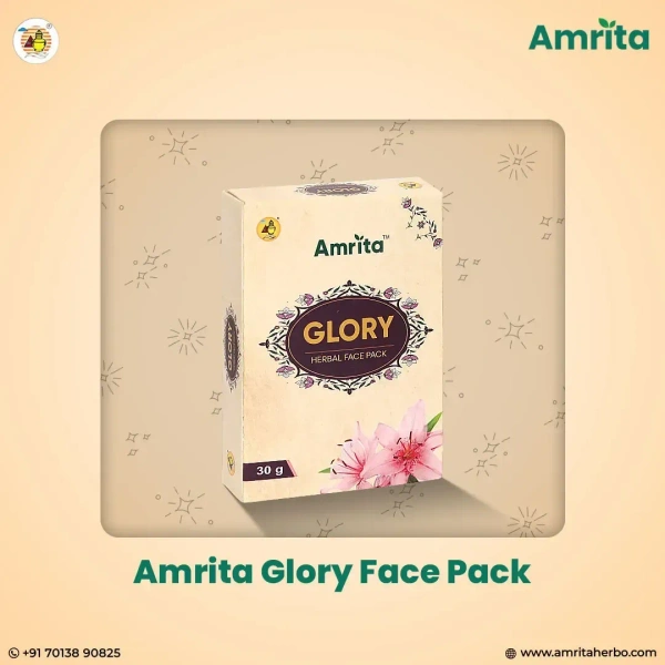 AMRITA DRUGS  Glory Face Pack - Amrita - 30Gm