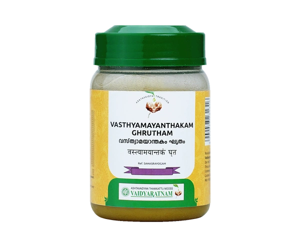 VAIDYARATHNAM Vasthyamayanthakam Grutham - Vaidyaratnam - 150Gm