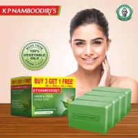 K.P.NAMBOORDIRI  Neem & Tulsi Soap 75Gm-K.P.Namboodiri’s - 100gm