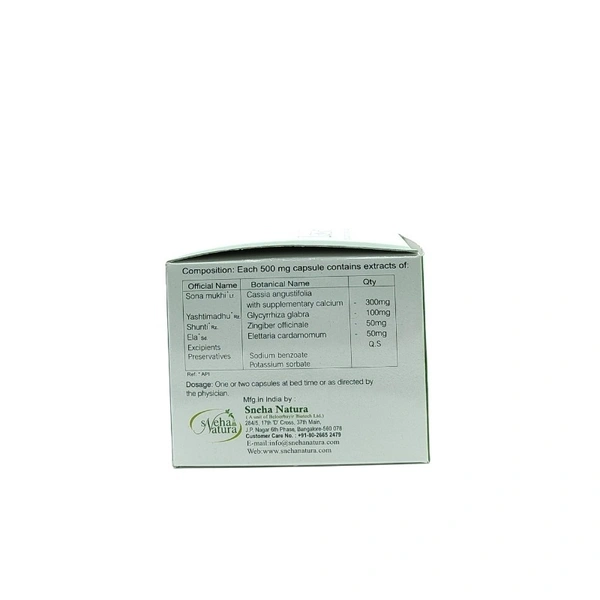 SNEHA NATURA Laxsen Capsule - Sneha Natura - 10 Capsules