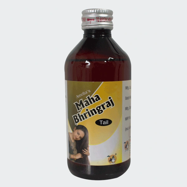 AMRITA DRUGS  Maha Bhringaraj Tail - Amrita - 100Ml