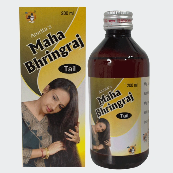 AMRITA DRUGS  Maha Bhringaraj Tail - Amrita - 100Ml