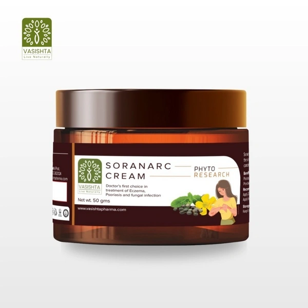 VASISHTA PHARMA Soranarc Cream-VASISHTA - 75Gram
