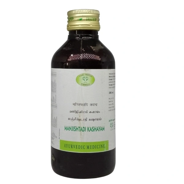 AVN AYURVEDA FORMULA Manjishtadi Kashayam - Avn Ayurveda - 200Ml