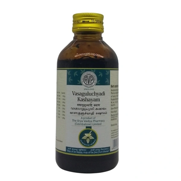 THE ARYA VAIDYA PHARMACY Vasaguluchyadi Kashayam - AVP - 200Ml