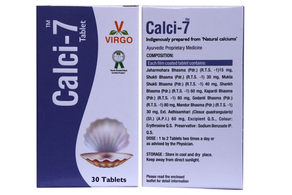 UNJHA Calci-7 Tablets - Unjha - 100 Tablets