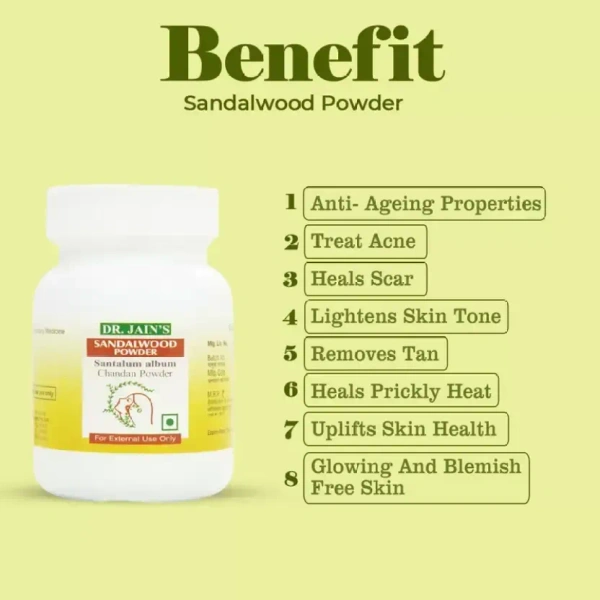 DR.JAIN S FOREST HER Sandalwood Powder - Dr. Jain - 50Gm