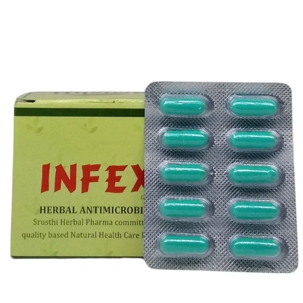 SRUSHTI HERBAL Infex Capsule - Srushti - 10 Capsules