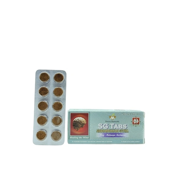 MALABAR AYURVEDA ASH SG Tabs - Malabar - 10Tablets