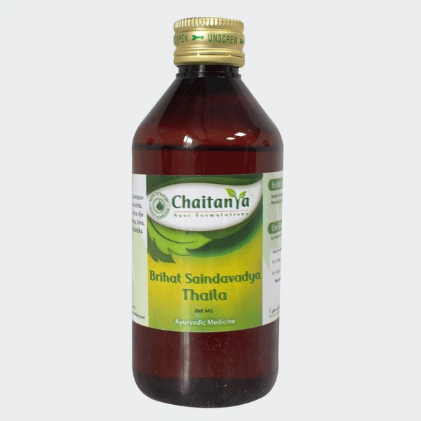 CHAITANYA  Brihat Saindava Taila - Chaitanya - 100ml