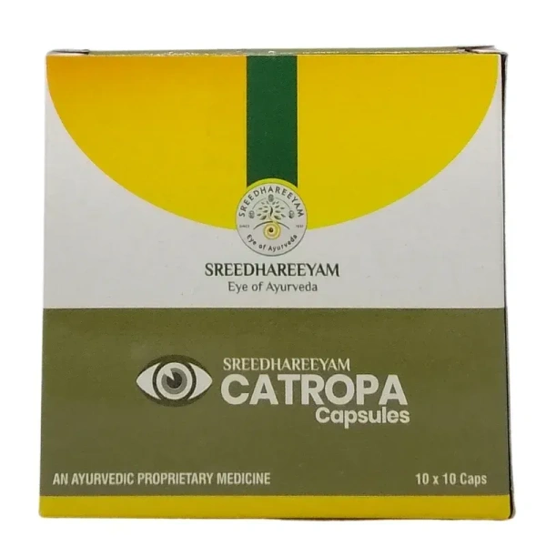 SREEDHAREEYAM Catropa Capsules - Sreedhareeyam - 100 Capsules