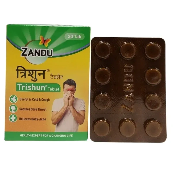 ZANDU Trishun Tablet - Zandu - 100Tablet