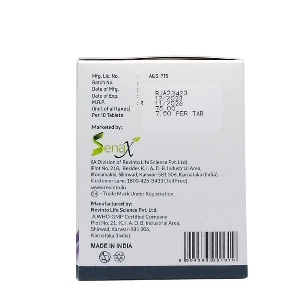 SENAX(REVINTO) Bonbuild Tablet - Revinto - 10 Tablets