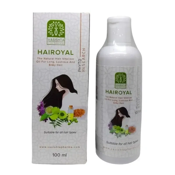 VASISHTA PHARMA Hairoyal Oil - Vasishta - 100Ml