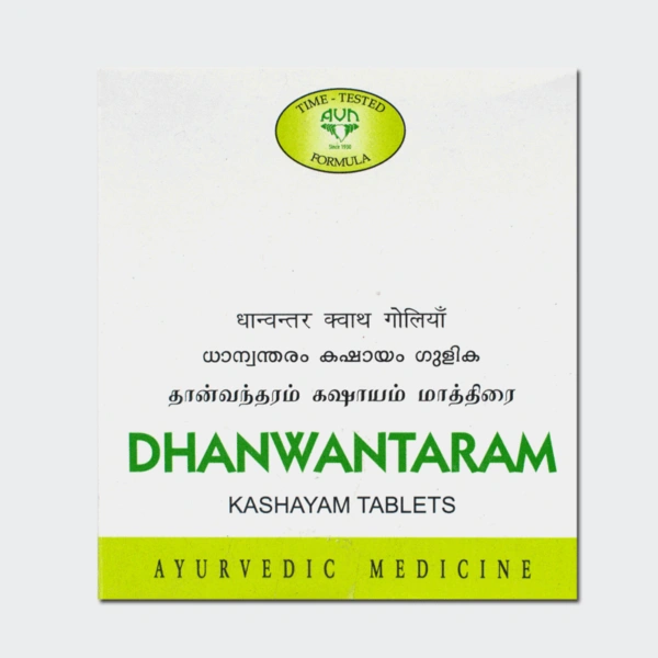 AVN AYURVEDA FORMULA Dhanwantaram Kashayam Tablet - Avn Ayurveda - 100Tablet